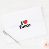 Ik hou van tacos Sticker (Envelop)