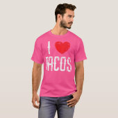 Ik hou van Tacos T-shirt (Voorkant volledig)