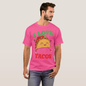 Ik hou van tacos t-shirt (Voorkant volledig)