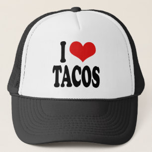 Ik hou van Tacos Trucker Pet