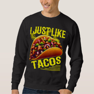 Ik hou van taco's trui