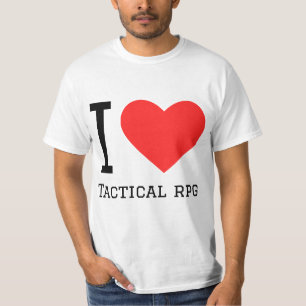 Ik hou van tactische RPG T-shirt