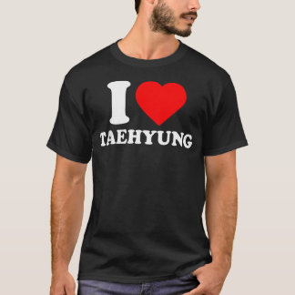 Ik hou van Taehyung Ik Hart T-shirt