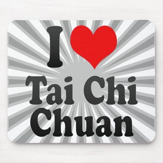 Ik hou van Tai Chi Chuan Muismat (Voorkant)