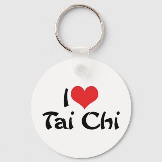 Ik hou van Tai Chi Sleutelhanger (Voorkant)