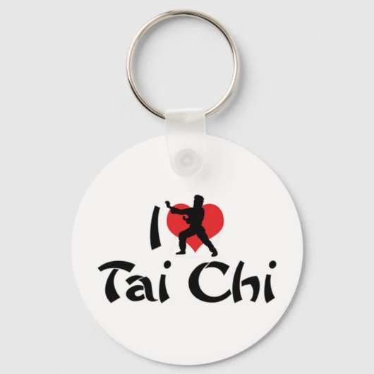 Ik hou van Tai Chi sleutelhanger (Voorkant)