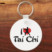 Ik hou van Tai Chi sleutelhanger (Voorkant)