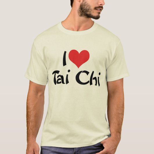 Ik Hou Van Tai Chi T-Shirt (Voorkant)
