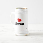 Ik hou van Taiwan Bierpul (Voorkant links)