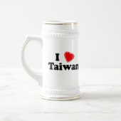 Ik hou van Taiwan Bierpul (Links)