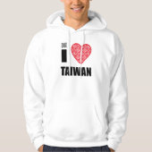 Ik hou van TAIWAN Hoodie (Voorkant)
