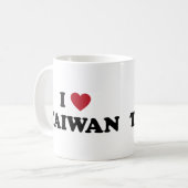 Ik hou van Taiwan Koffiemok (Voorkant links)
