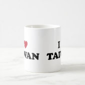 Ik hou van Taiwan Koffiemok (Center)