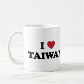 Ik hou van Taiwan Koffiemok (Links)