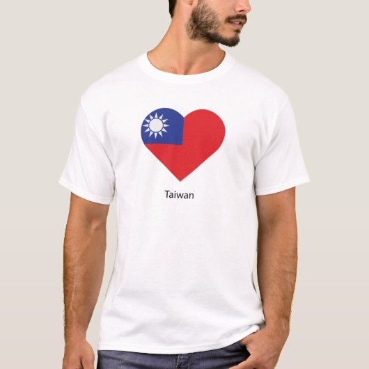 Ik hou van Taiwan T-shirt (Voorkant)