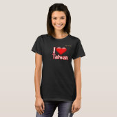 Ik hou van Taiwan T-shirt (Voorkant volledig)