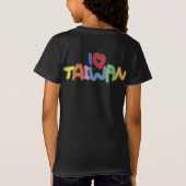 Ik hou van Taiwan T-shirt (Achterkant)
