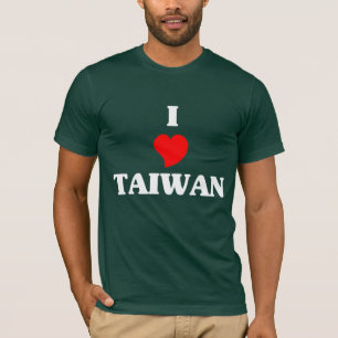 Ik hou van Taiwan T-shirt