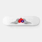 Ik hou van Taiwan - vleugels Persoonlijk Skateboard (Horizontaal)
