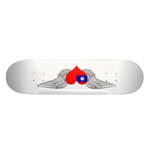 Ik hou van Taiwan - vleugels Persoonlijk Skateboard