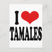 Ik hou van Tamales Briefkaart (Voorkant)