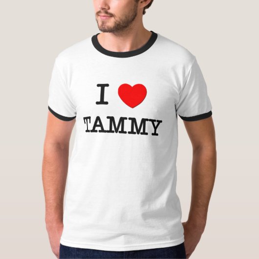 Ik hou van Tammy T-shirt (Voorkant)