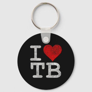 Ik hou van Tampa Bay I Heart TB Nederland Football Sleutelhanger