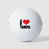 Ik hou van Tampa Golfballen (Voorkant)