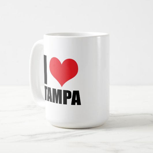 Ik hou van Tampa Koffiemok (Voorkant links)