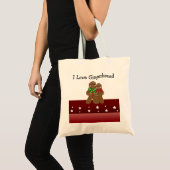 Ik hou van tandbrood tote bag (Voorkant (product))