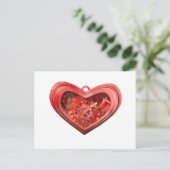 Ik hou van tandwielen briefkaart (Staand voorkant)