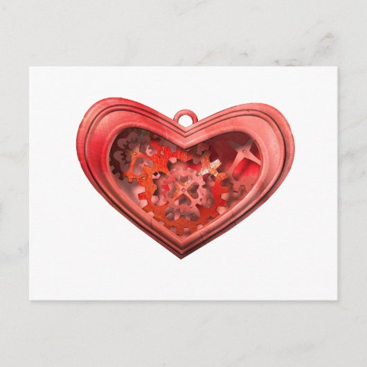 Ik hou van tandwielen briefkaart (Voorkant)