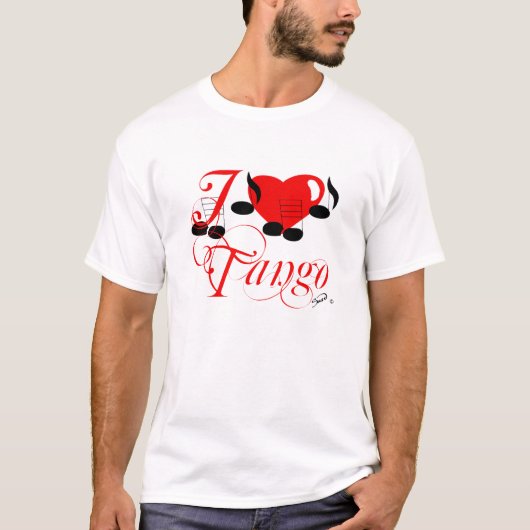 Ik hou van Tango! T-shirt (Voorkant)