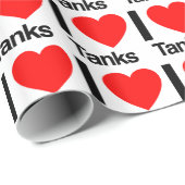 Ik hou van tanks cadeaupapier (Rol Hoek)
