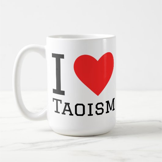 Ik hou van taoïsme koffiemok (Links)