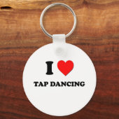 Ik hou van Tap Dancing Sleutelhanger (Voorkant)