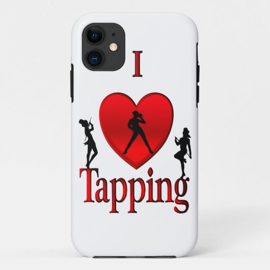 Ik hou van tapdansen Case-Mate iPhone case (Achterkant)