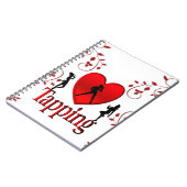 Ik hou van tapdansen notitieboek (Linkerzijde)