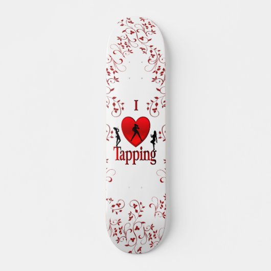 Ik hou van tapdansen persoonlijk skateboard (Voorkant)