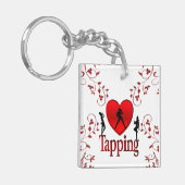 Ik hou van tapdansen sleutelhanger (Voorkant Links)