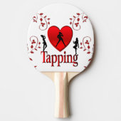Ik hou van tapdansen tafeltennisbatje (Voorkant)