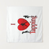 Ik hou van tapdansen wandkleed (Voorkant)