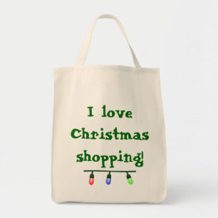 Ik hou van Tas voor kerstwinkelen