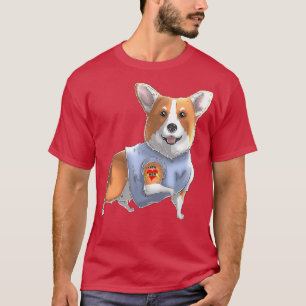 Ik hou van Tattoo Corgi Hondenliefhebber Vrouwen G T-shirt