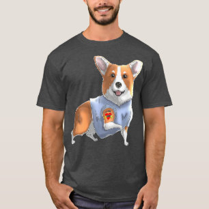 Ik hou van Tattoo Corgi Hondenliefhebber Vrouwen G T-shirt