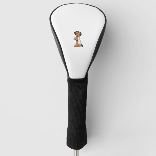 Ik hou van Tattoo Morkie Mam Hondenliefhebber Vrou Golfheadcover (Voorkant)