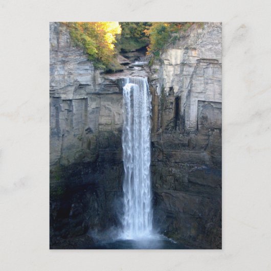 Ik hou van Taughannock Herfsten Briefkaart (Voorkant)