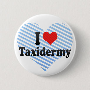 Ik hou van Taxidermy Ronde Button 5,7 Cm