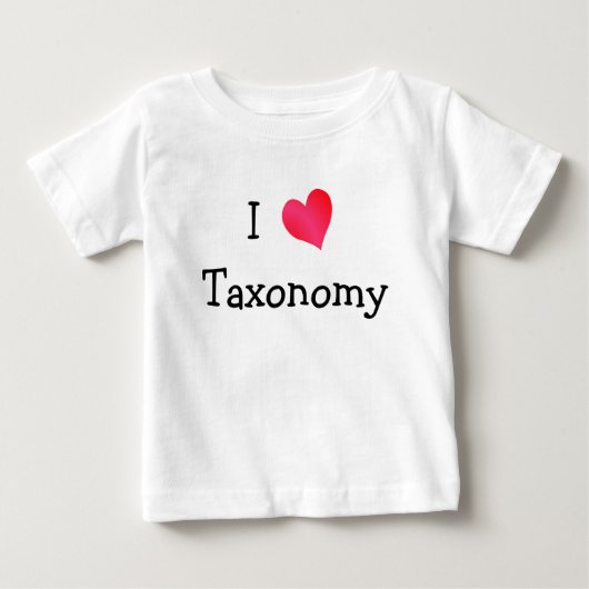 Ik hou van taxonomie (Voorkant)