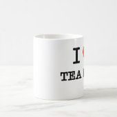 Ik hou van Tea Bags Koffiemok (Center)